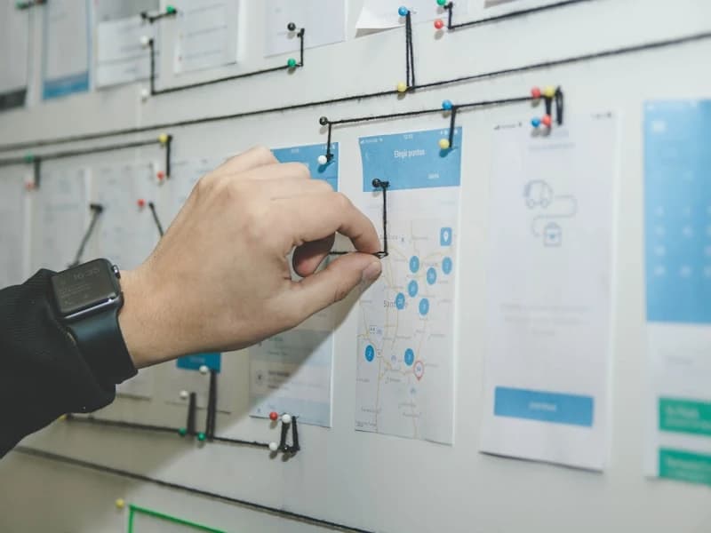Modern SaaS dashboard with analytics and data visualization